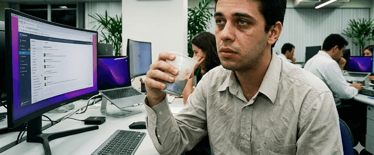 Imagem Quando o adulto se sente esgotado